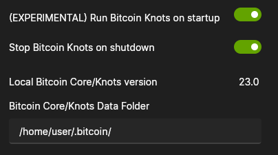 Wasabi Wallet Bitcoin Knots full node integration